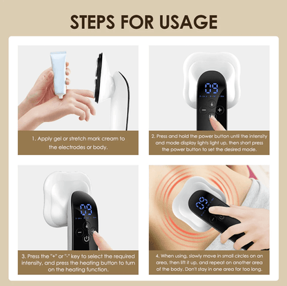 Electric Cellulite Massager Body Sculpting Machine For Abdomen Legs And Arms 3