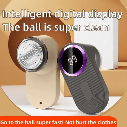 Electric Lint Remover With LED Display USB Rechargeable Fabric Shaver For Clothes 2