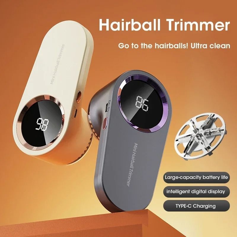 Electric Lint Remover With LED Display USB Rechargeable Fabric Shaver For Clothes 5