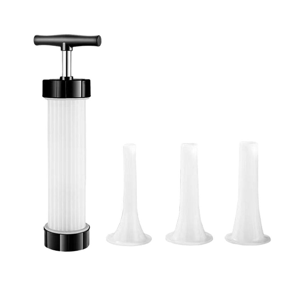 Homemade Manual Sausage Stuffing Machine, Meat Injector Syringe Tool, Sausage Stuffer Gadgets for DIY Kitchen Use