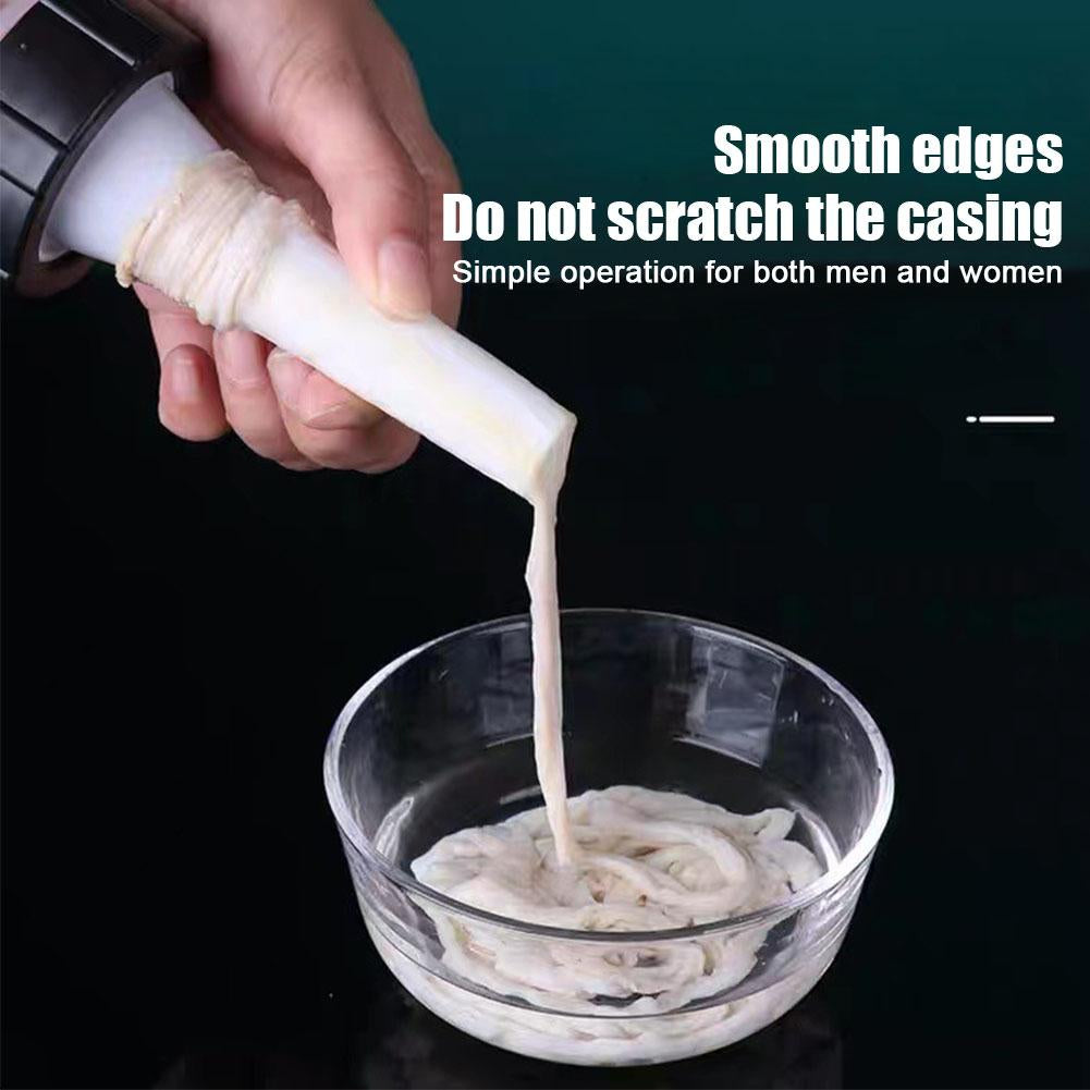 Homemade Manual Sausage Stuffing Machine, Meat Injector Syringe Tool, Sausage Stuffer Gadgets for DIY Kitchen Use