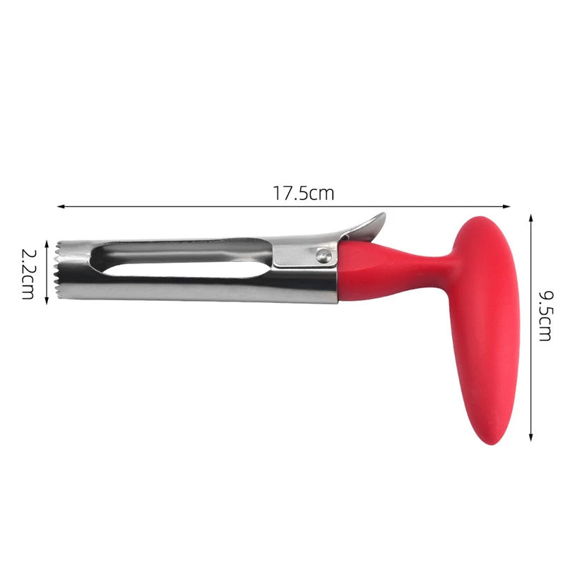 Fruit Core Pulling Maker Stainless Steel Apple Corer Pear Core Remover Vegetable Coring Kitchen Too 3