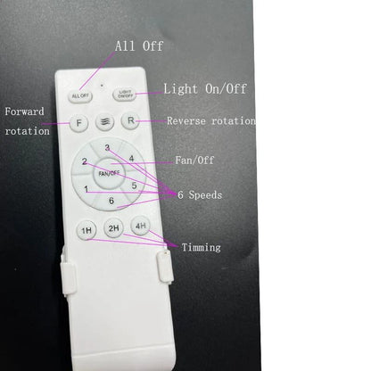 42 And 52 Inch Ceiling Fan With LED Light And Remote Control 4