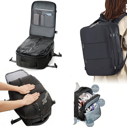 TPU Professional Luggage Vacuum Compression Bag, Reusable Travel Vacuum Sealed Storage Bags