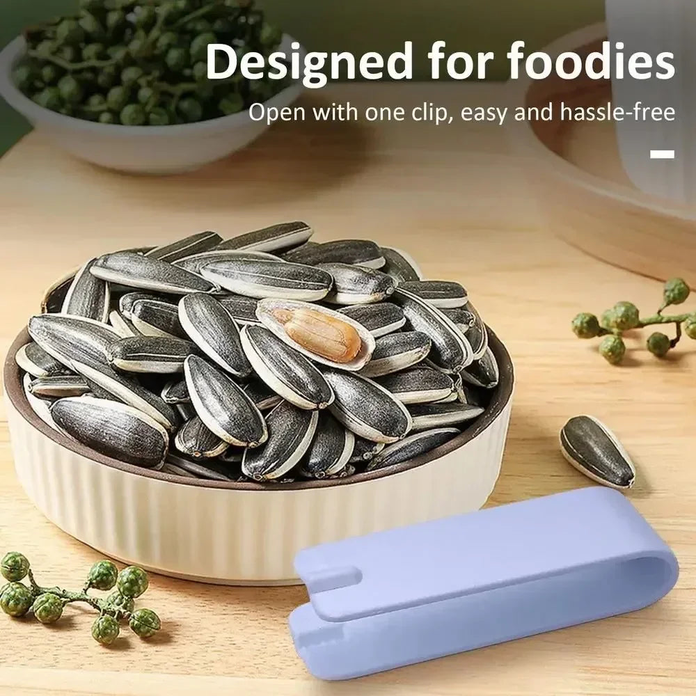 Household Sunflower Seed Peeler, Melon Seeds Cleaner for Kids, Kitchen Peeling Artifact Opener Gadget for Children