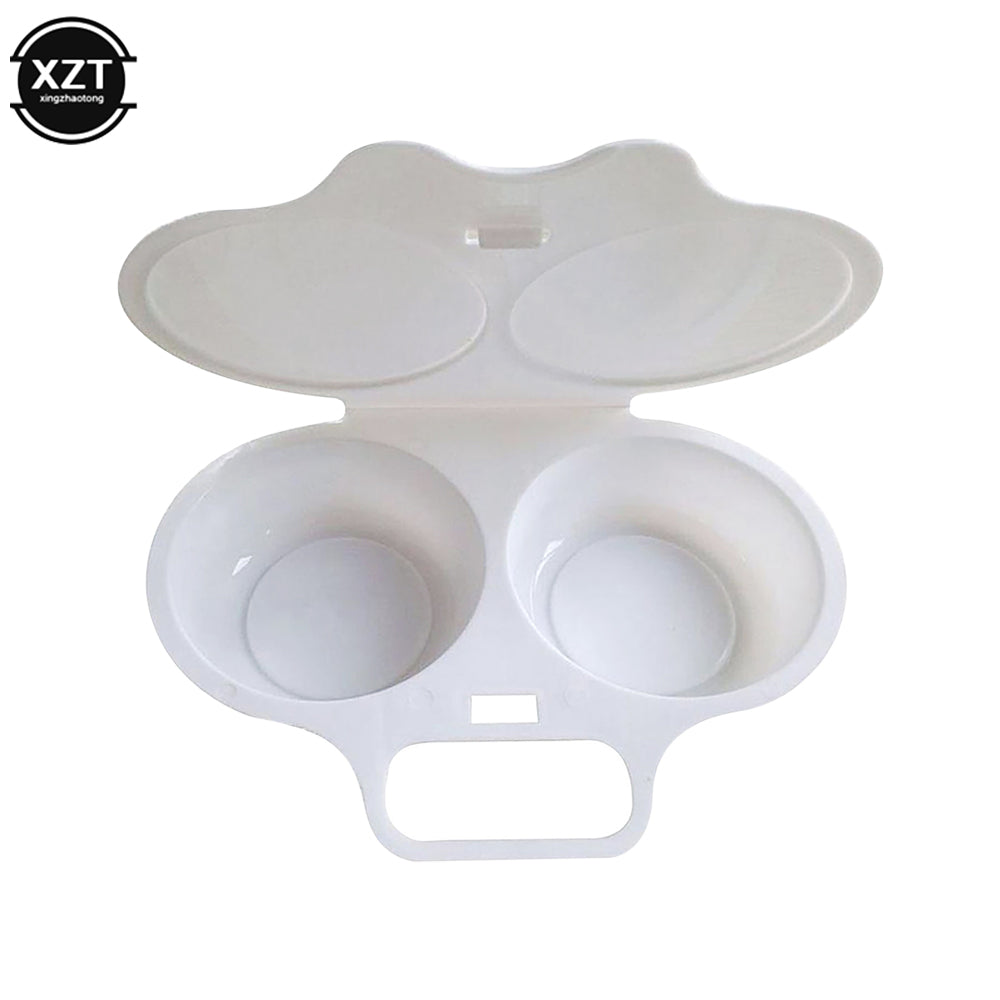 Microwave Cooking Eggs Steamer Mold, Food Grades Plastic Egg Poacher, Kitchen Cooking Tool for Fried Eggs