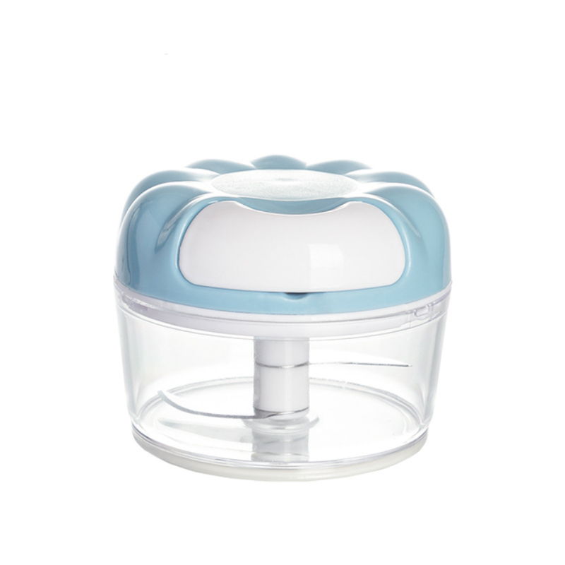 Manual Garlic Masher Hand Pull in Blue or Pink, Kitchen Garlic Blender, Minced Garlic Tool, Kitchen Gadget Must-Have