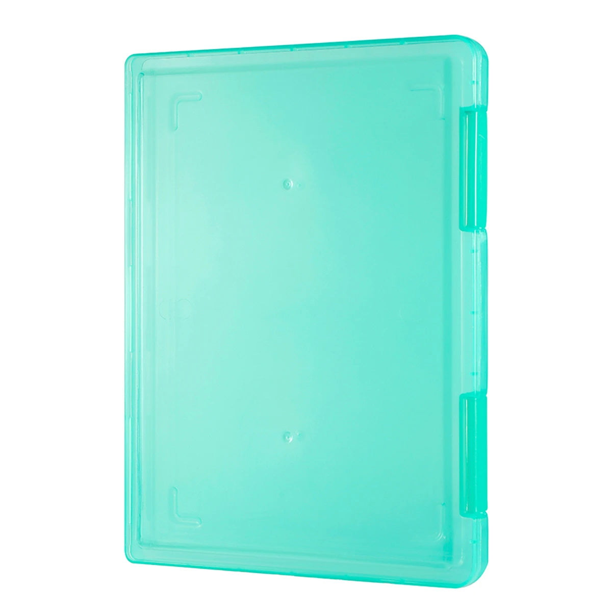 Multi-layer Portable File Box, A4 Plastic PP File Box, Waterproof Contract Storage Box with Transparent Design