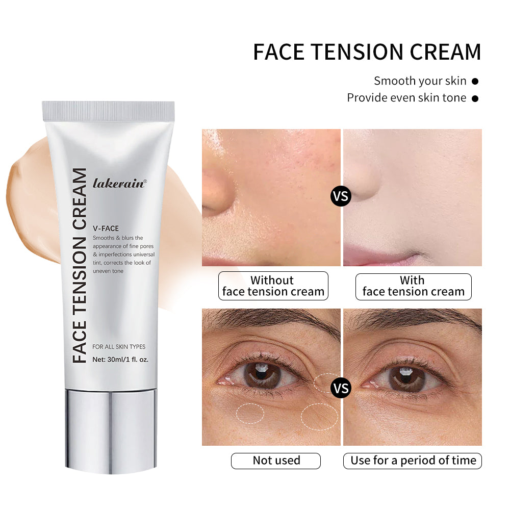 No Filter Primer Firm, Blur Skin for Flawless Makeup Application, Face Tighten Cream, Reduce Fine Lines, Shrink Pores