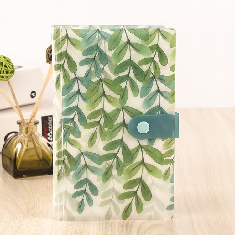 120 Slots Nail Sticker Storage Album, Empty Sticker Book for Collecting Water Decals Stickers, Display Shelf, Photo Card
