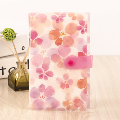 120 Slots Nail Sticker Storage Album, Empty Sticker Book for Collecting Water Decals Stickers, Display Shelf, Photo Card