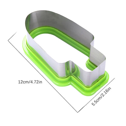 Watermelon Cutter Mold Tool, Kitchen Gadget for Fruit Platter, Ice Cream Popsicle Shape Watermelon Slice Molder