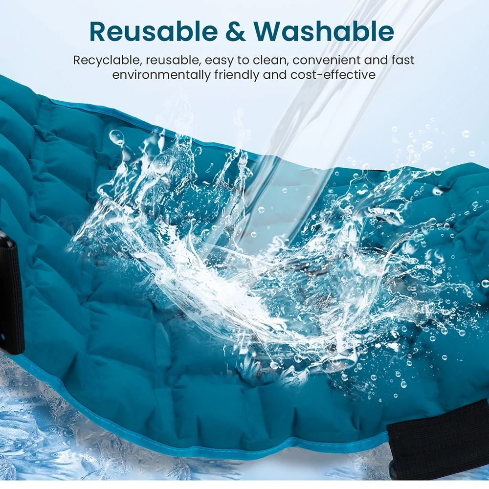 Hot Cold Physiotherapy Knee Ice Pack Brace For Swelling Bruises And Pain Relief 1