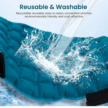 Hot Cold Physiotherapy Knee Ice Pack Brace For Swelling Bruises And Pain Relief 1