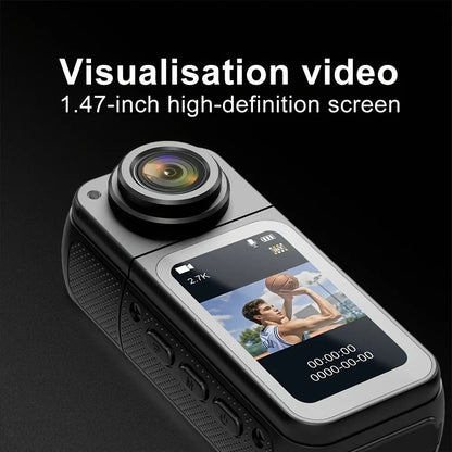 Compact Magnetic Wearable Camera For Sports Pets Travel And Vlogging 3