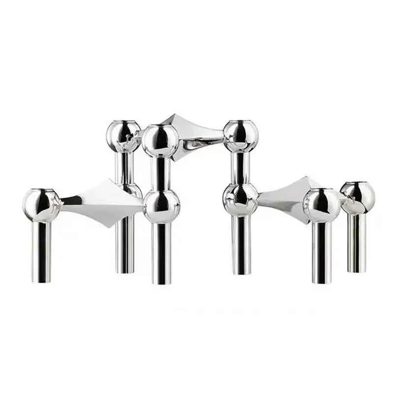 Elegant Silver Candle Holder For Modern Home Decor And Gifting 8