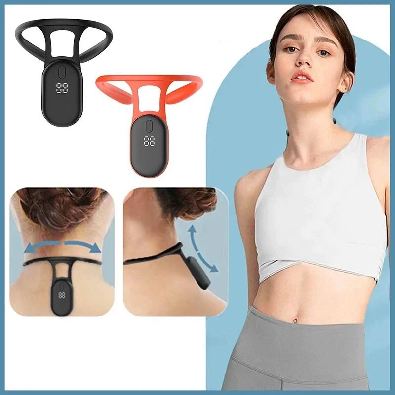 Smart Posture Trainer With Vibration Reminder For Back Neck And Shoulder Support 3