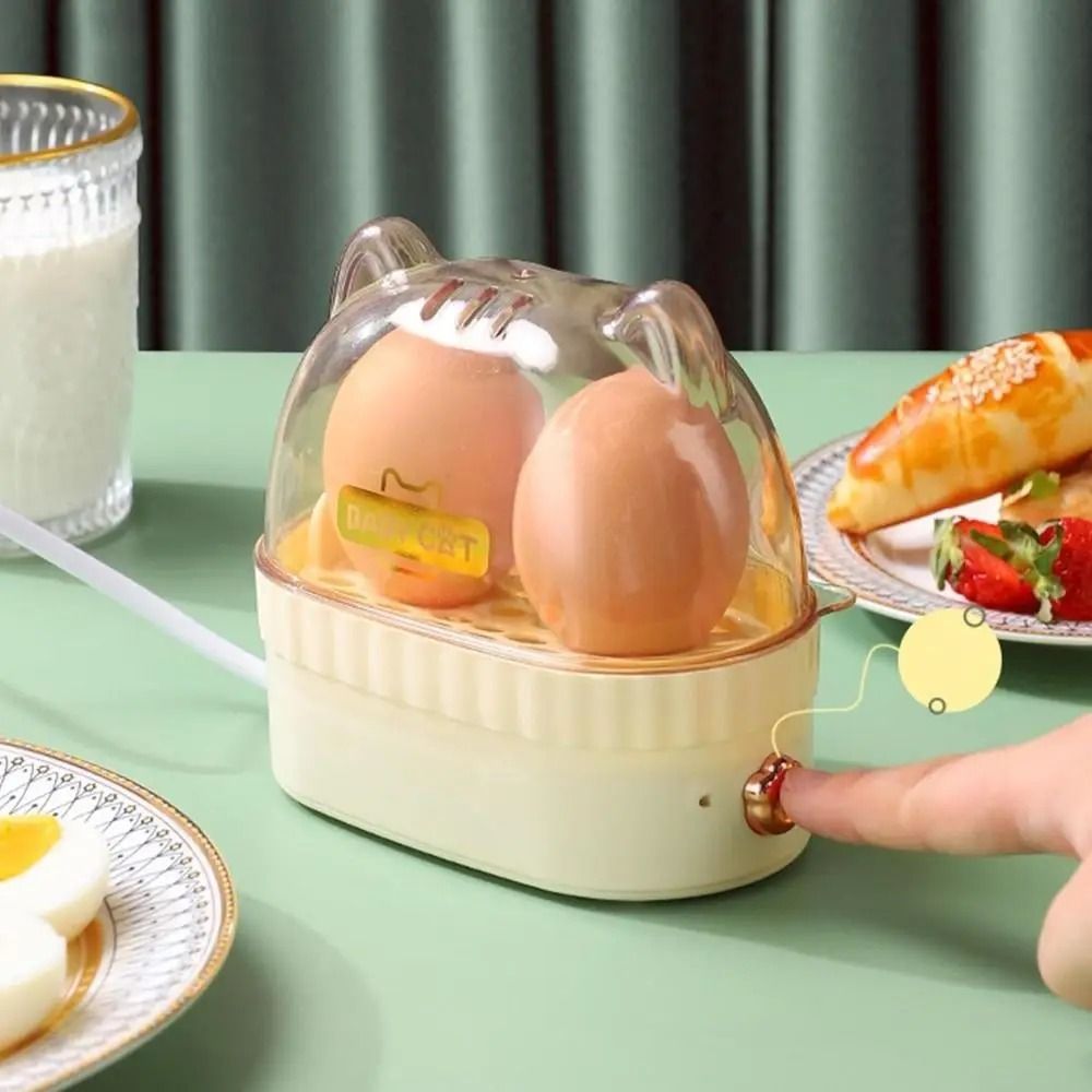 Electric Egg Boiler Cooker with Automatic Timer for Perfect Hard Boiled Eggs