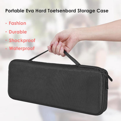 Premium Carrying Case Bag for Logitech Keys, Hardshell Travel Storage Case for Wireless Keyboard Waterproof, Shockproof