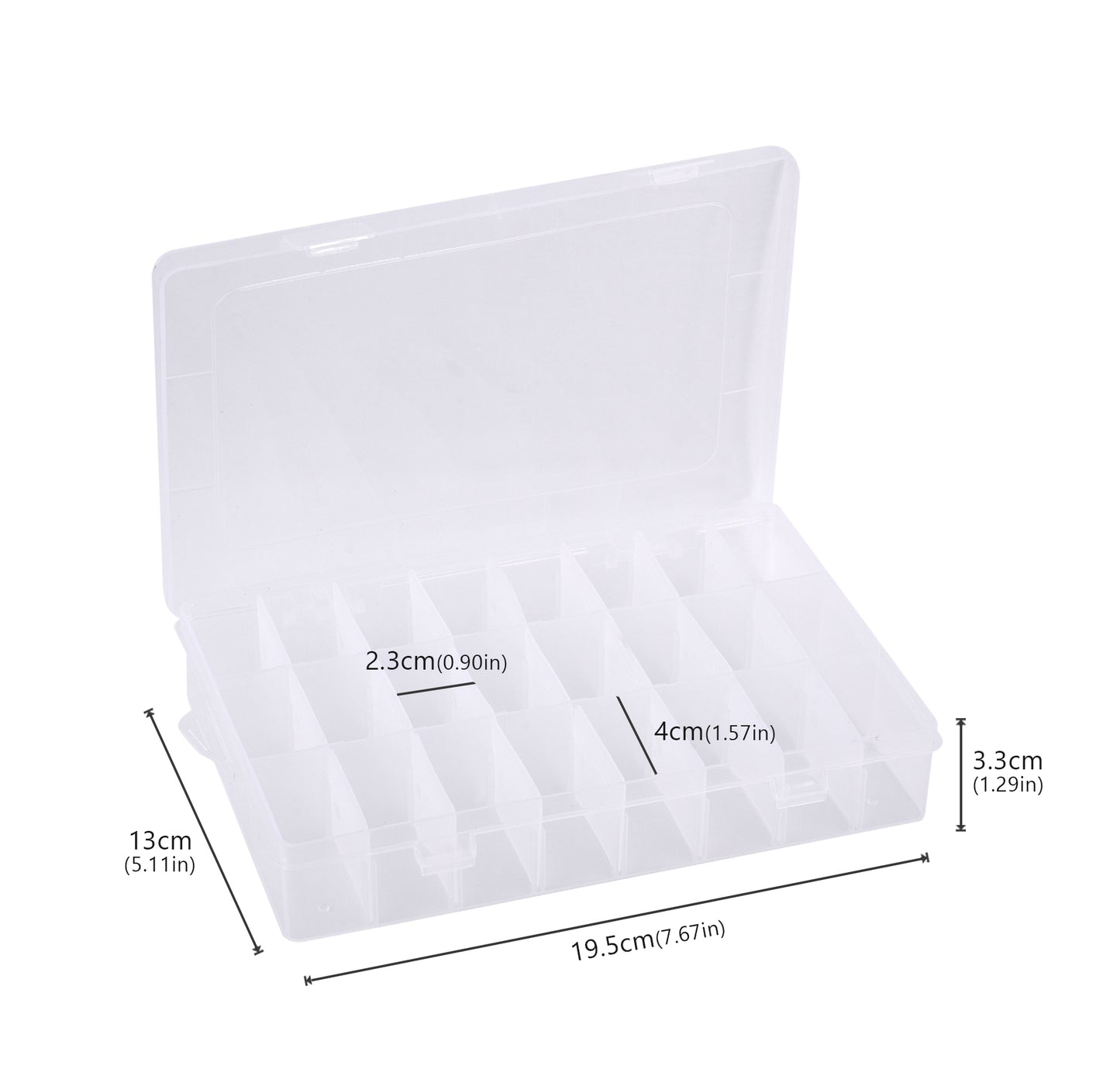 Sewing Thread Storage Box, Spool, Bobbin Organizing Case with Carrying Handle, Craft Thread Holder for Needlework Sewing