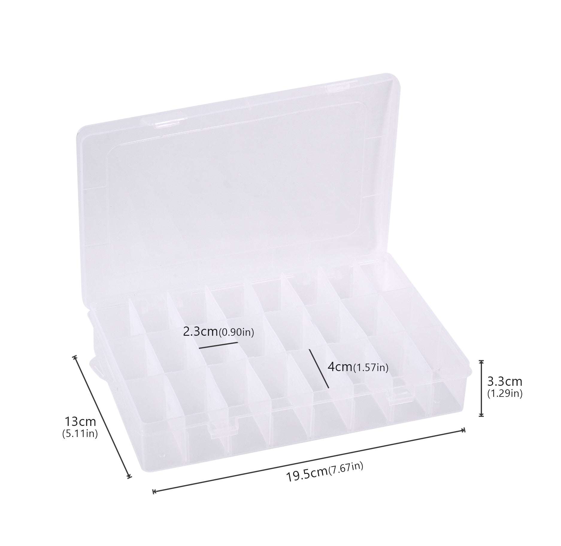 Sewing Thread Storage Box, Spool, Bobbin Organizing Case with Carrying Handle, Craft Thread Holder for Needlework Sewing