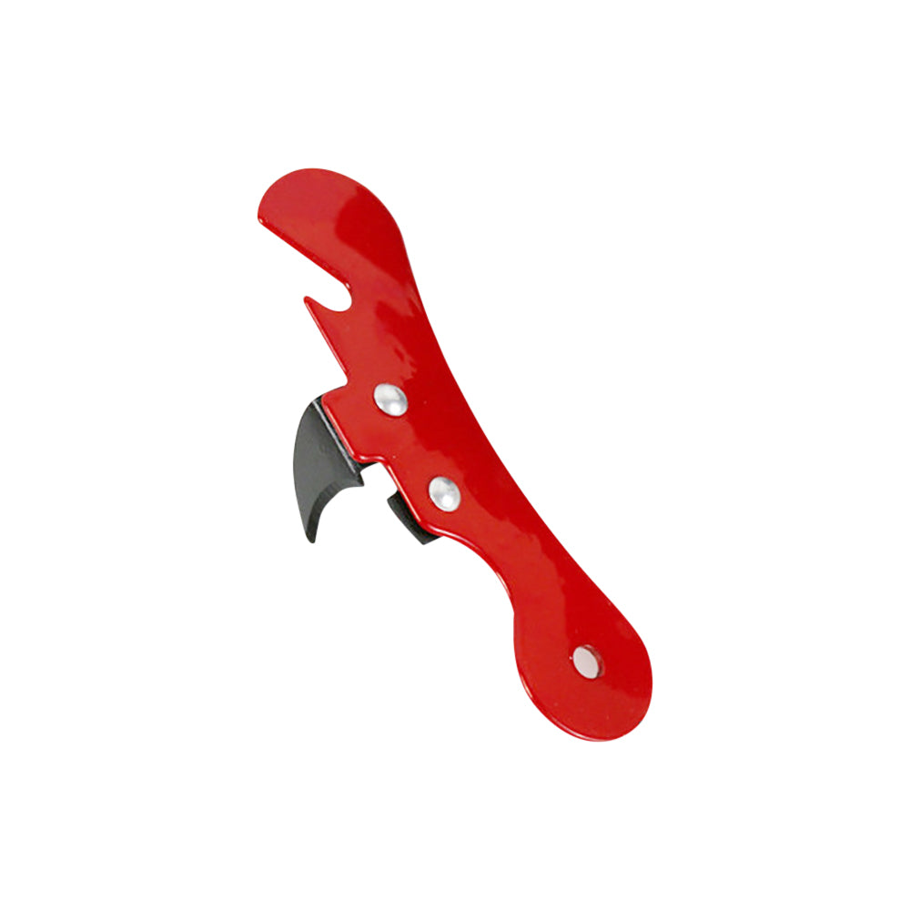 Stainless Steel Safety Side Cut Manual Can Opener, 1pcs Multifunctional Bottle Opener, Ergonomic Kitchen Tool