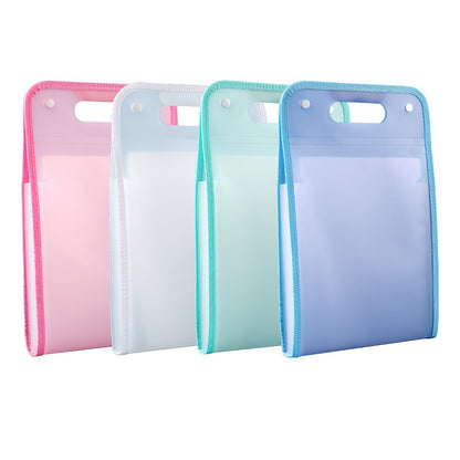 Travel Large Capacity Compartment Layered Storage Bag Organize Paper Towels Socks Photo Files Bookm 1