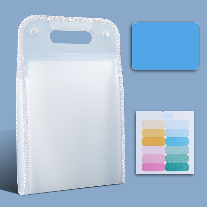 Travel Large Capacity Compartment Layered Storage Bag Organize Paper Towels Socks Photo Files Bookm 6