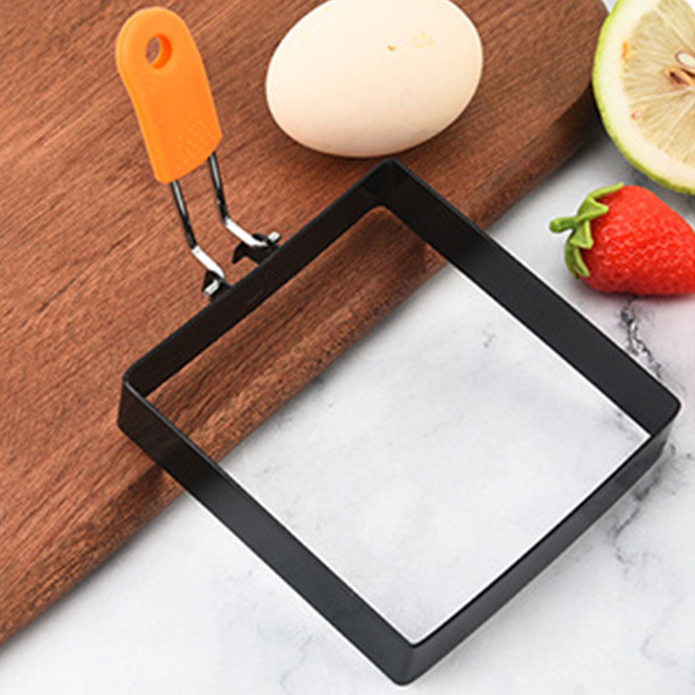 Nonstick Stainless Steel Egg Ring Square Pancake Mold Muffin Omelet Maker Cooking Tool For Kitchen  2