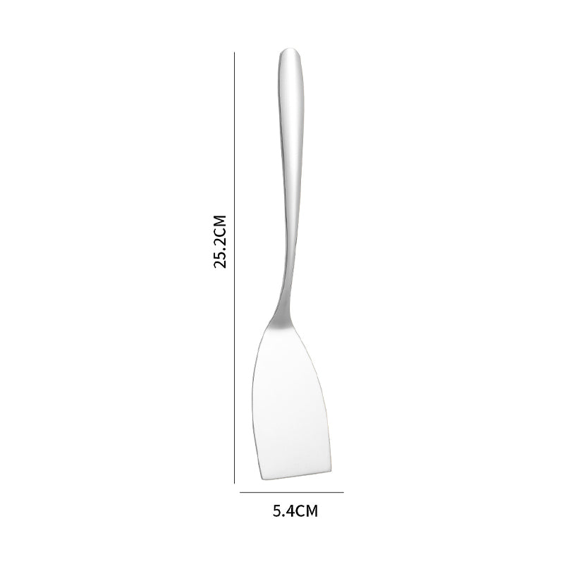 Multifunction Stainless Steel Cooking Spatula Turner, Frying Shovel for Pancake, Steak, Pizza, BBQ Tools Kitchen