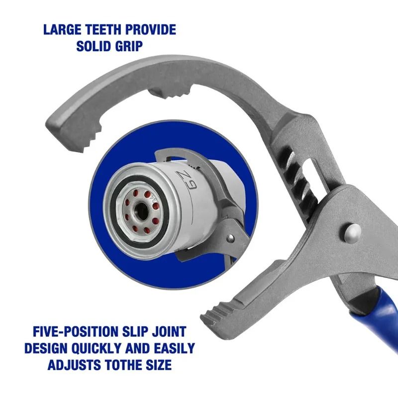Adjustable Clamp Filter Pliers for Automotive Maintenance