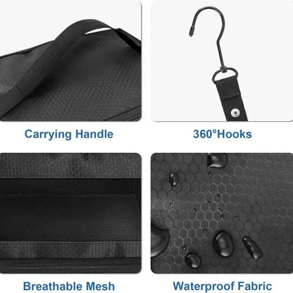 Collapsible Hanging Travel Wardrobe Organizer For Efficient Packing 2