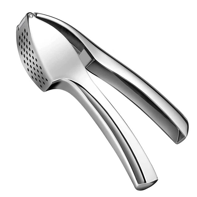 Detachable Press Metal Mincer Crusher, Easy to Squeeze and Clean, Kitchen Tool for Garlic Cloves and Herbs
