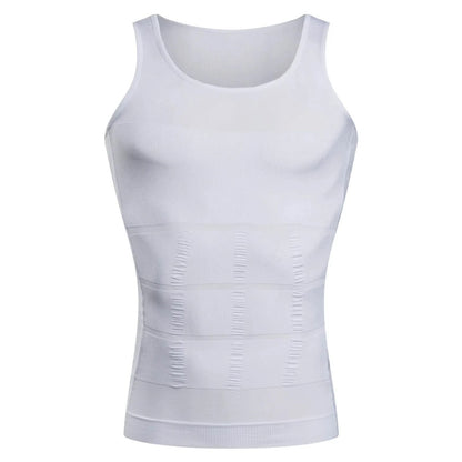 Men Slimming Compression Vest Body Shaper Undershirt 6