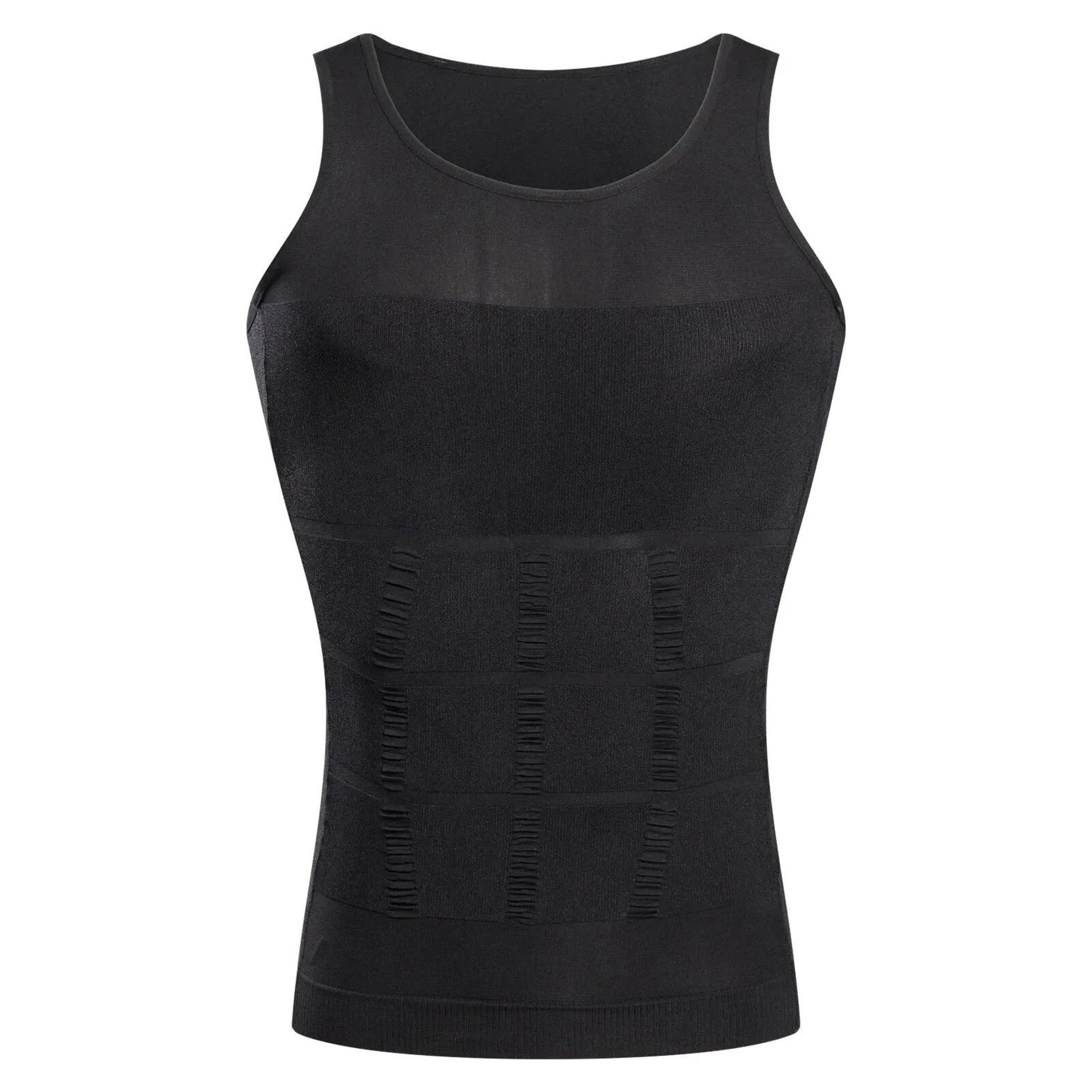 Men Slimming Compression Vest Body Shaper Undershirt 7