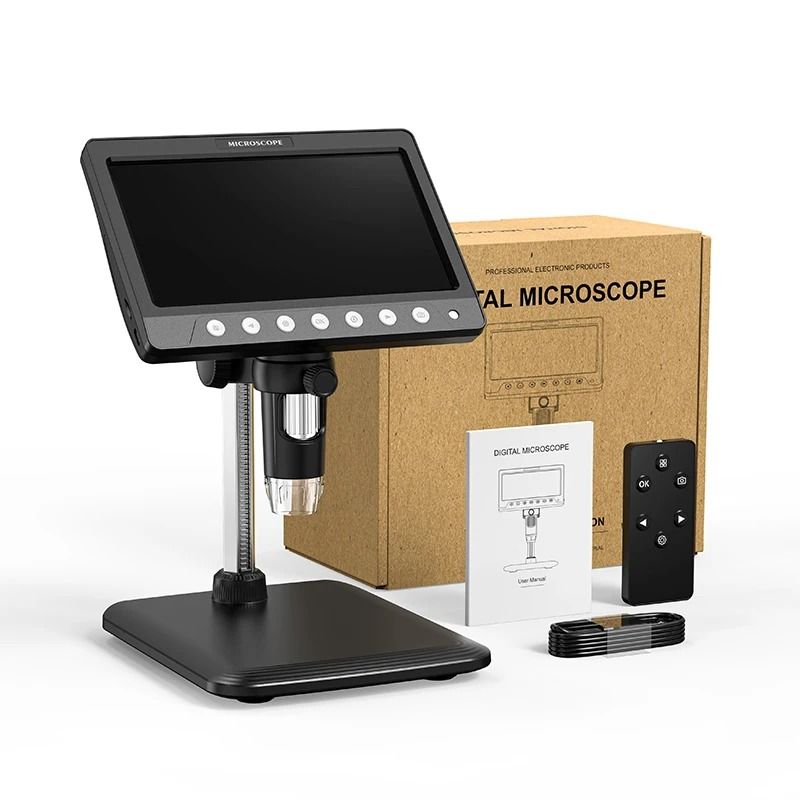 Portable Digital Microscope With 1200X Magnification And HD Display 6