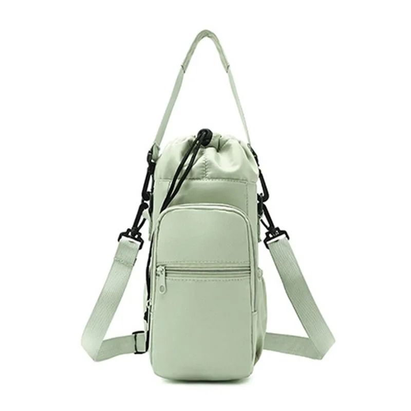 Insulated Water Bottle Carrier With Phone Pocket And Adjustable Strap 9