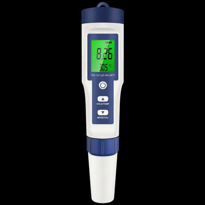 5 In 1 Digital Water Quality Tester For Aquarium And Drinking Water 8