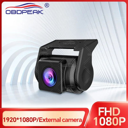 FHD 1080P Waterproof Car Rear View Camera with 25mm Jack for Dash Cam Parking Assistance