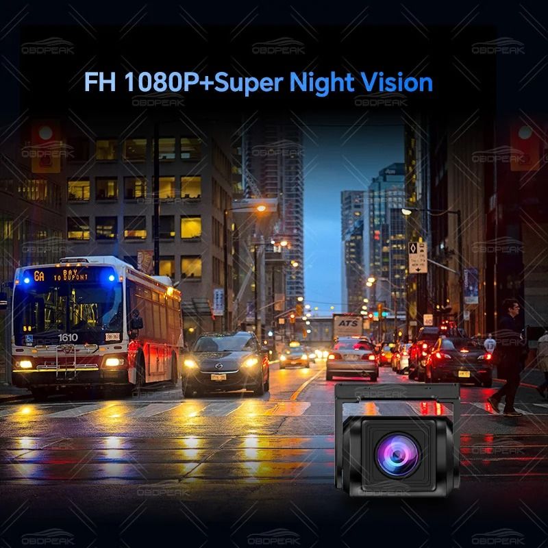 FHD 1080P Waterproof Car Rear View Camera With 25mm Jack For Dash Cam Parking Assistance 4
