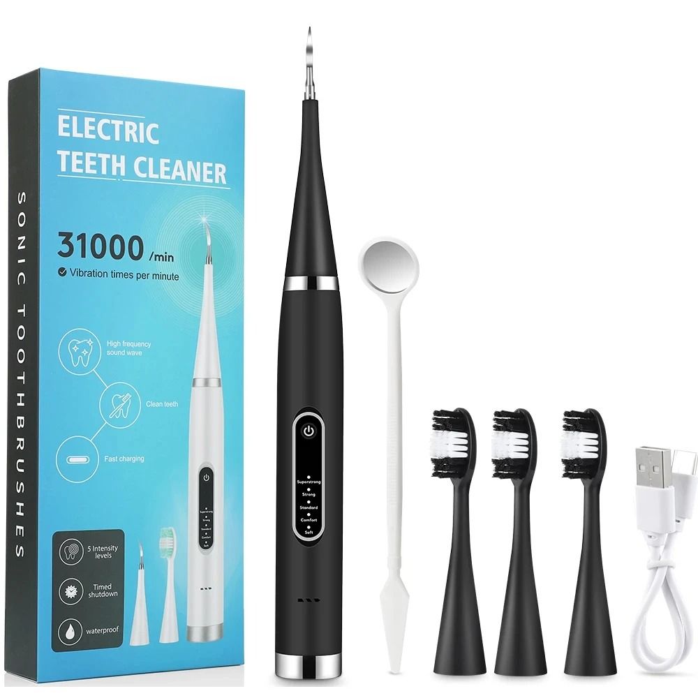 Electric Dental Scaler With Extra Heads Option For Tartar And Plaque Removal 8