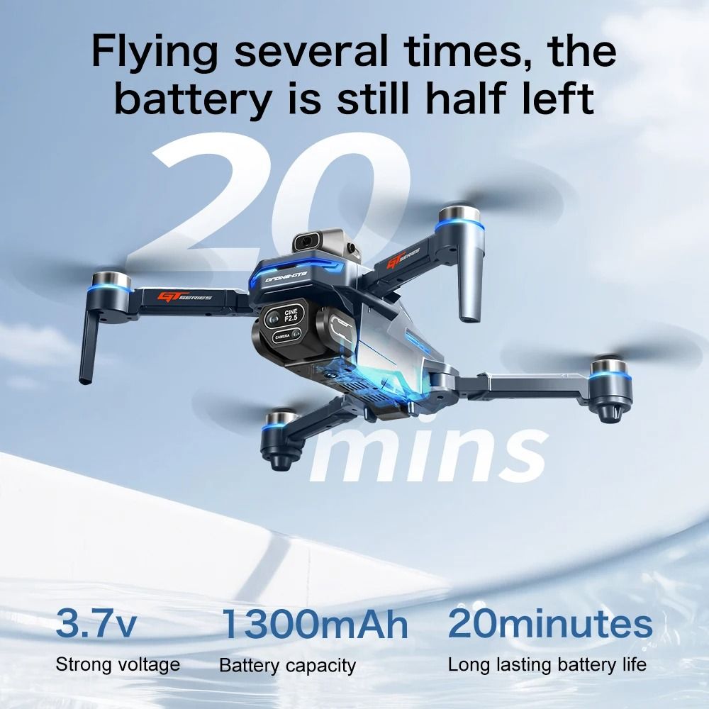 GT8 Foldable Drone With GPS Obstacle Avoidance And 360 Dual Cameras 6