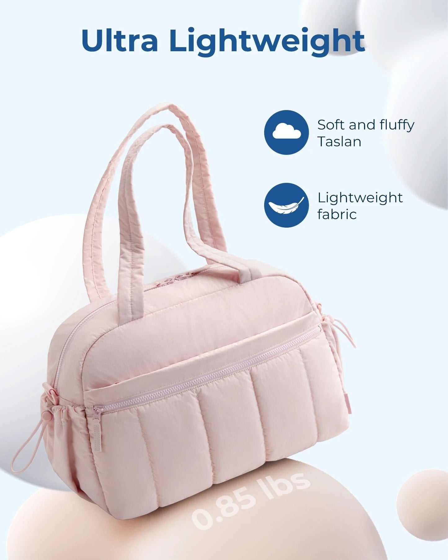 BAGSMART Waterproof Travel Duffel Gym Bag For Women With Wet Pocket Carry On Shoulder Weekender Bos 5