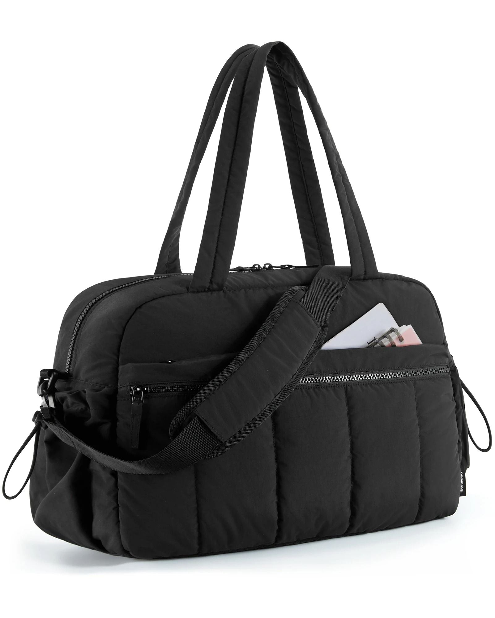 BAGSMART Waterproof Travel Duffel Gym Bag For Women With Wet Pocket Carry On Shoulder Weekender Bos 7