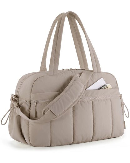 BAGSMART Waterproof Travel Duffel Gym Bag For Women With Wet Pocket Carry On Shoulder Weekender Bos 9