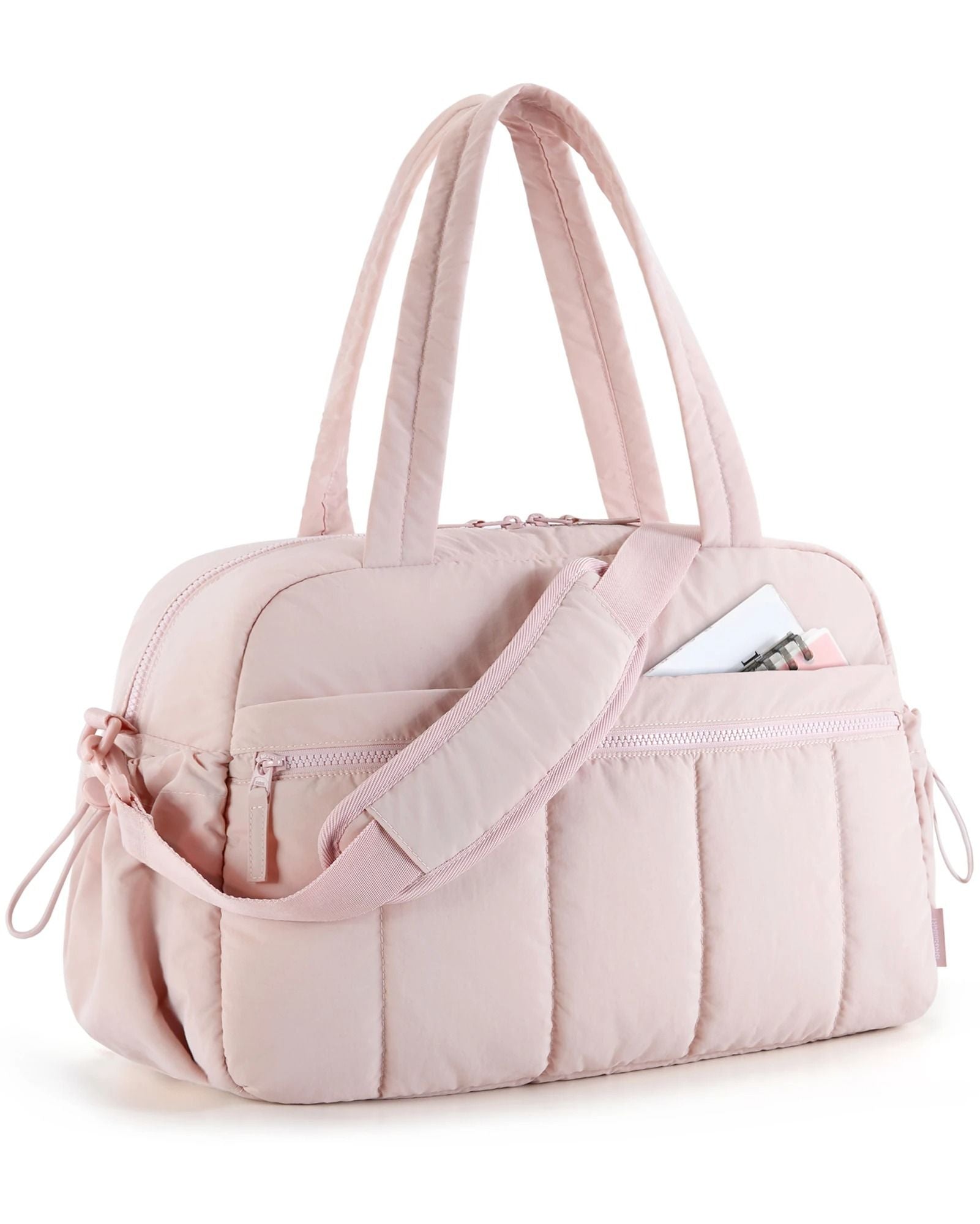 BAGSMART Waterproof Travel Duffel Gym Bag For Women With Wet Pocket Carry On Shoulder Weekender Bos 10