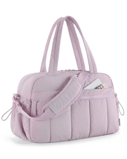 BAGSMART Waterproof Travel Duffel Gym Bag For Women With Wet Pocket Carry On Shoulder Weekender Bos 11