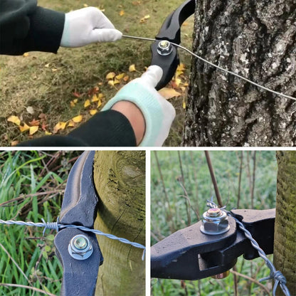 Wire Tensioner Tool For Barbed Fence Installation And Repair 4