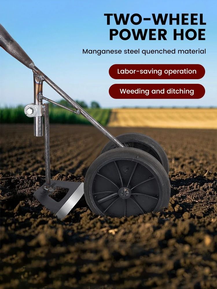 Wheeled Push Hoe For Weeding And Soil Cultivation 3