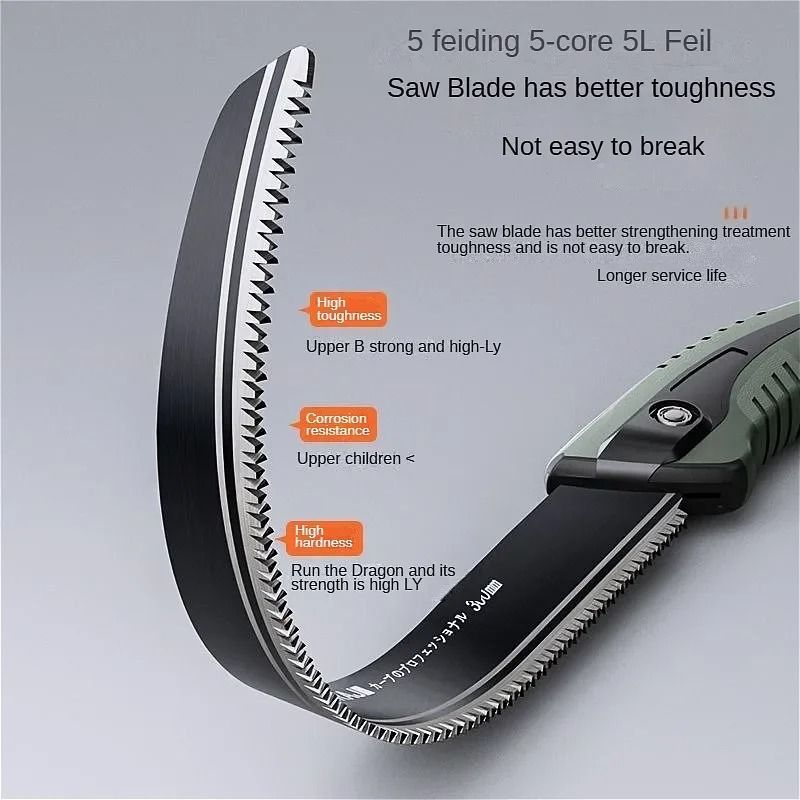 Japanese Style Hand Saw For Precision Garden And Woodwork 1